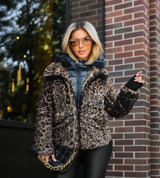 Screenshot_1 Γούνινο λεοπάρ μπουφάν με διπλό κούμπωμα εμπρός